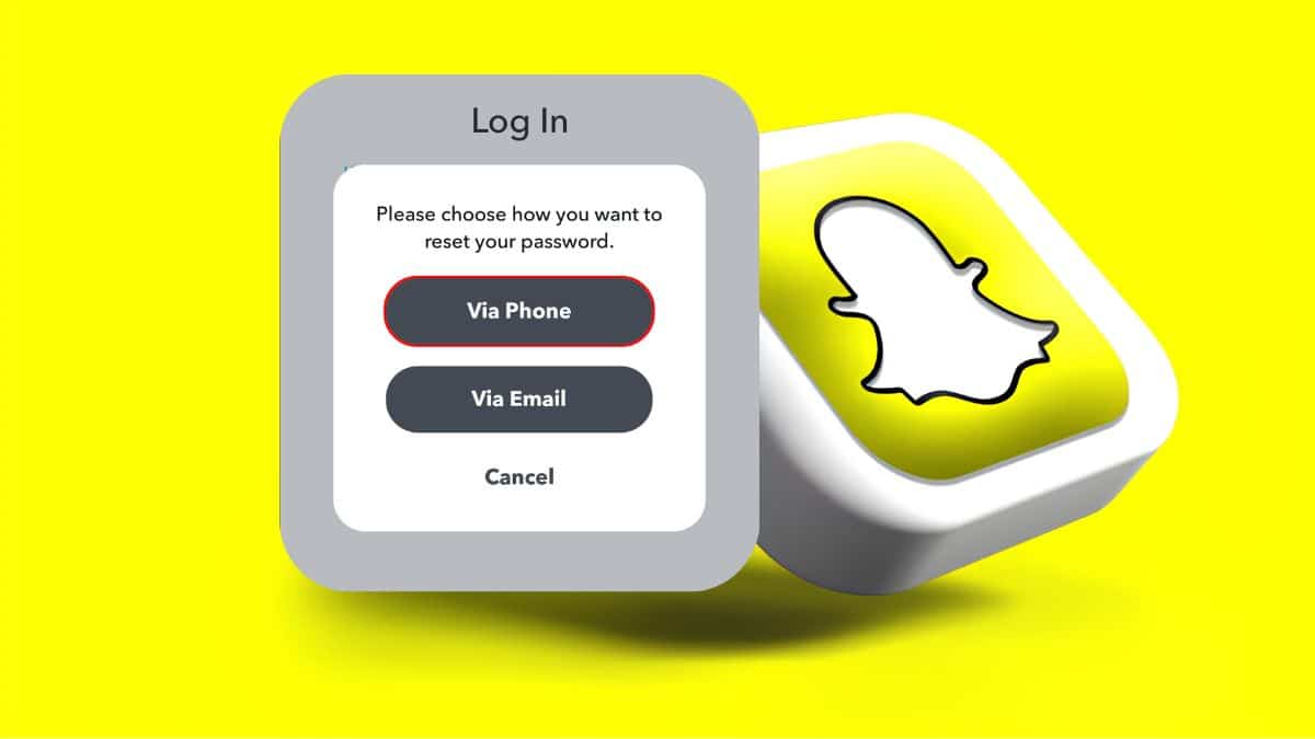 How to Reset Your Snapchat Password