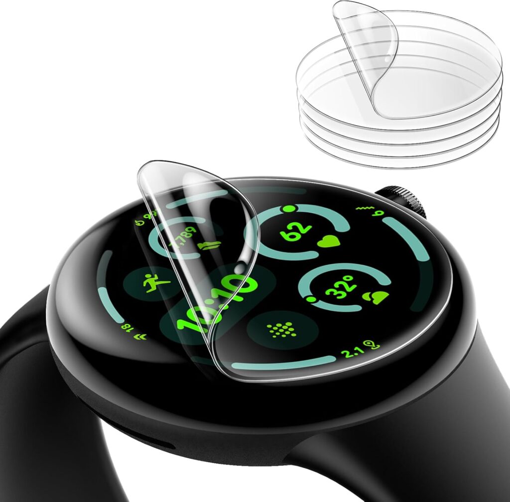 JETech TPU Screen Protector for Google Pixel Watch
