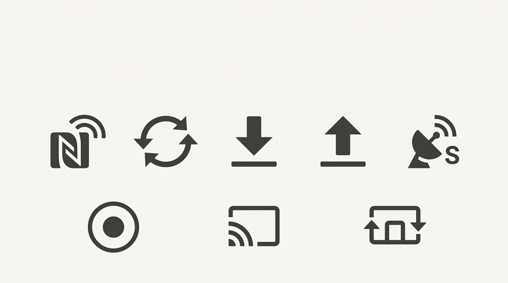 Less Common Android Status Bar Icons You Might See