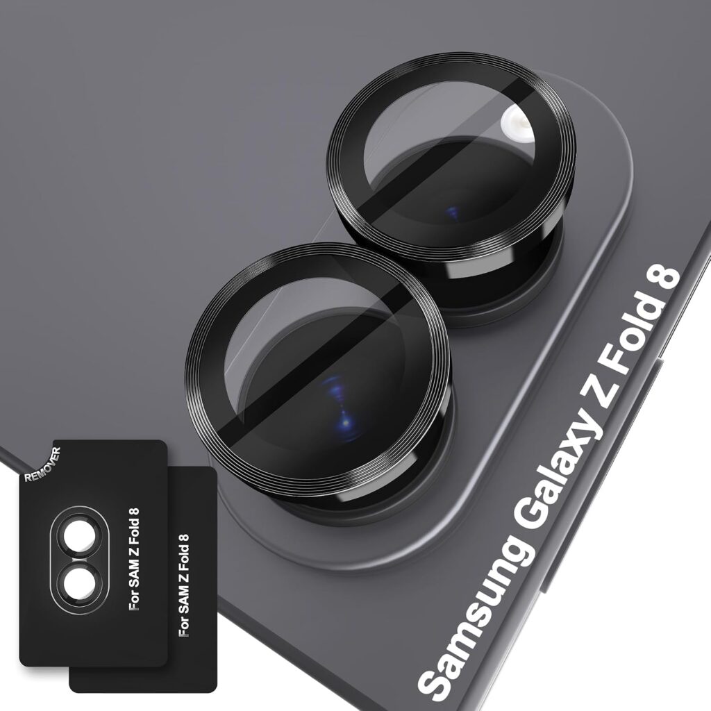 Orzero Camera Lens Protector for Samsung Galaxy Z Fold 8