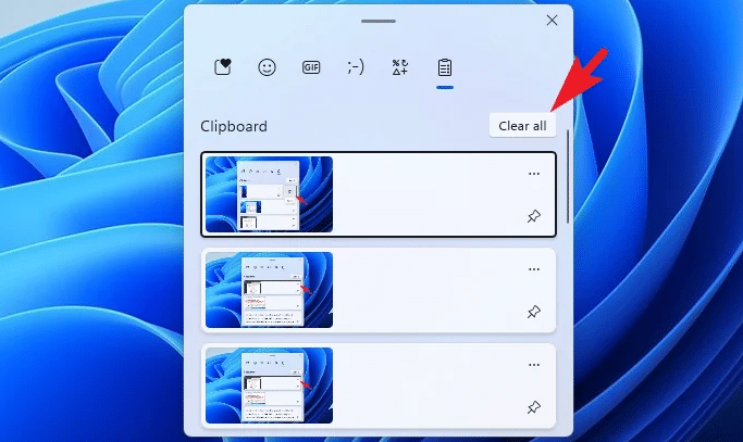 Pin, Delete, and Clear Items From Your History