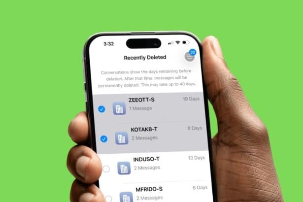 Recover Recently Deleted Messages on iPhone