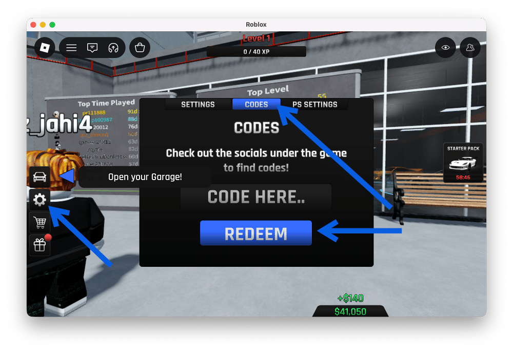 Redeem Codes in Highway Legends
