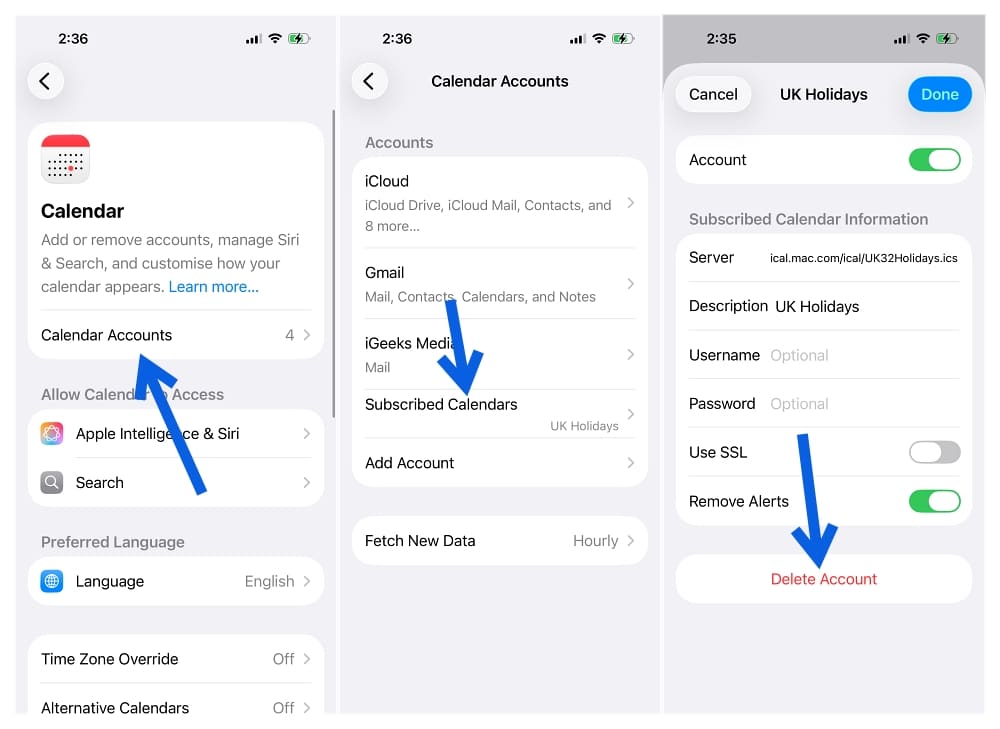 Remove Fake Apple Calendar Security Alerts