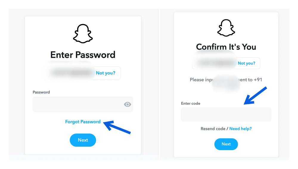 Reset Your Snapchat Password in a Browser