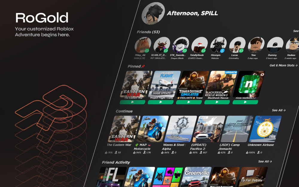 RoGold Roblox Chrome Extension