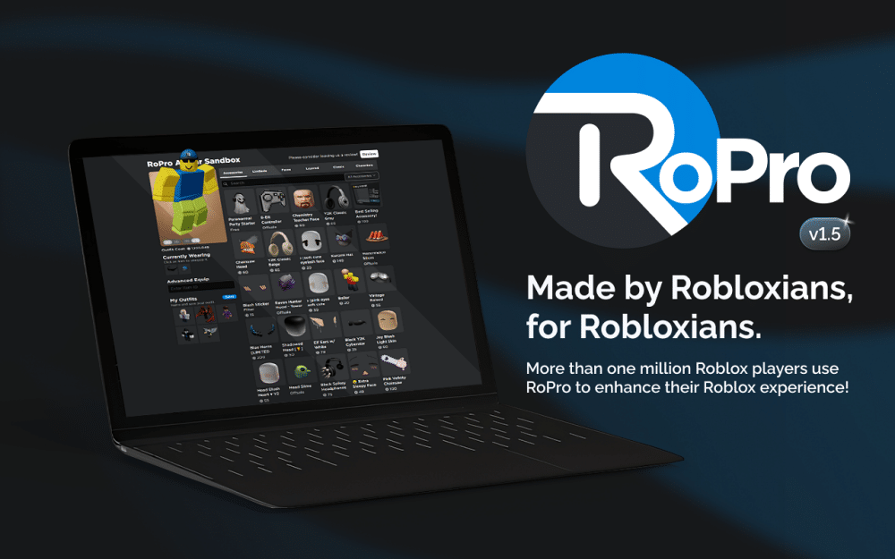 RoPro Roblox Chrome Extension