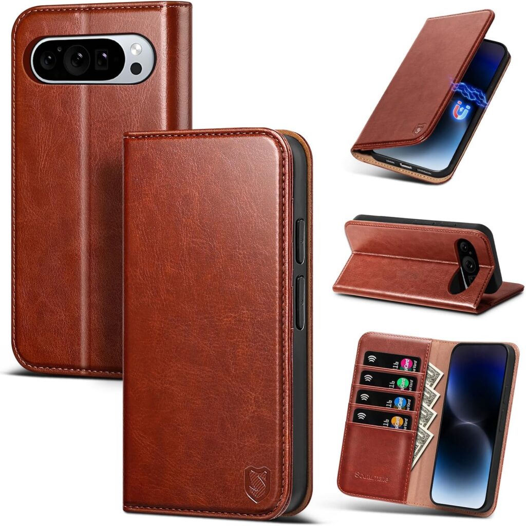 Scutumate Compatible with Google Pixel 11 Pro XL Case Wallet