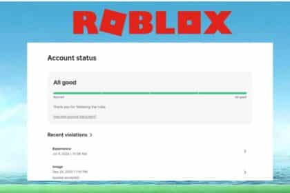 See Your Roblox Account Status