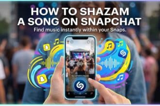 Shazam a Song on Snapchat