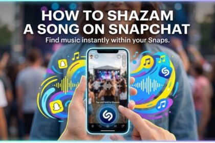 Shazam a Song on Snapchat