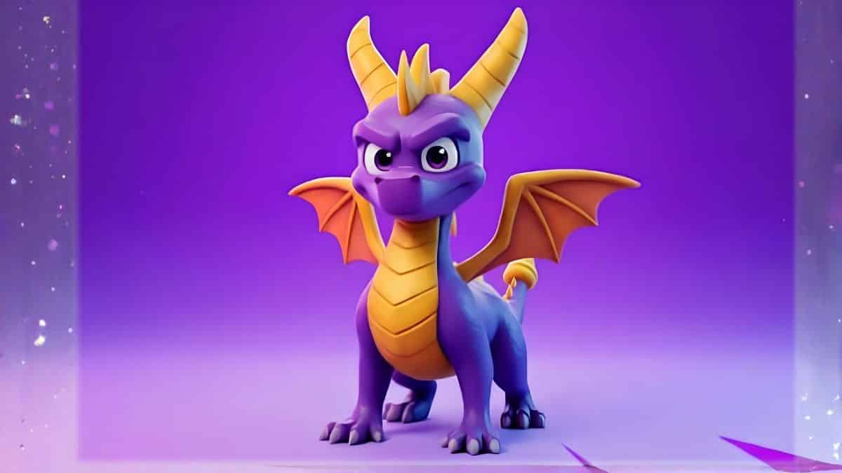 Spyro the Dragon Sidekick in Fortnite
