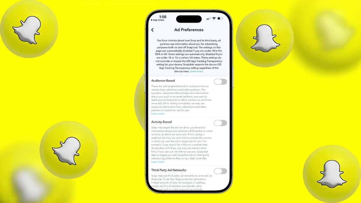 Turn Off Ads on Snapchat