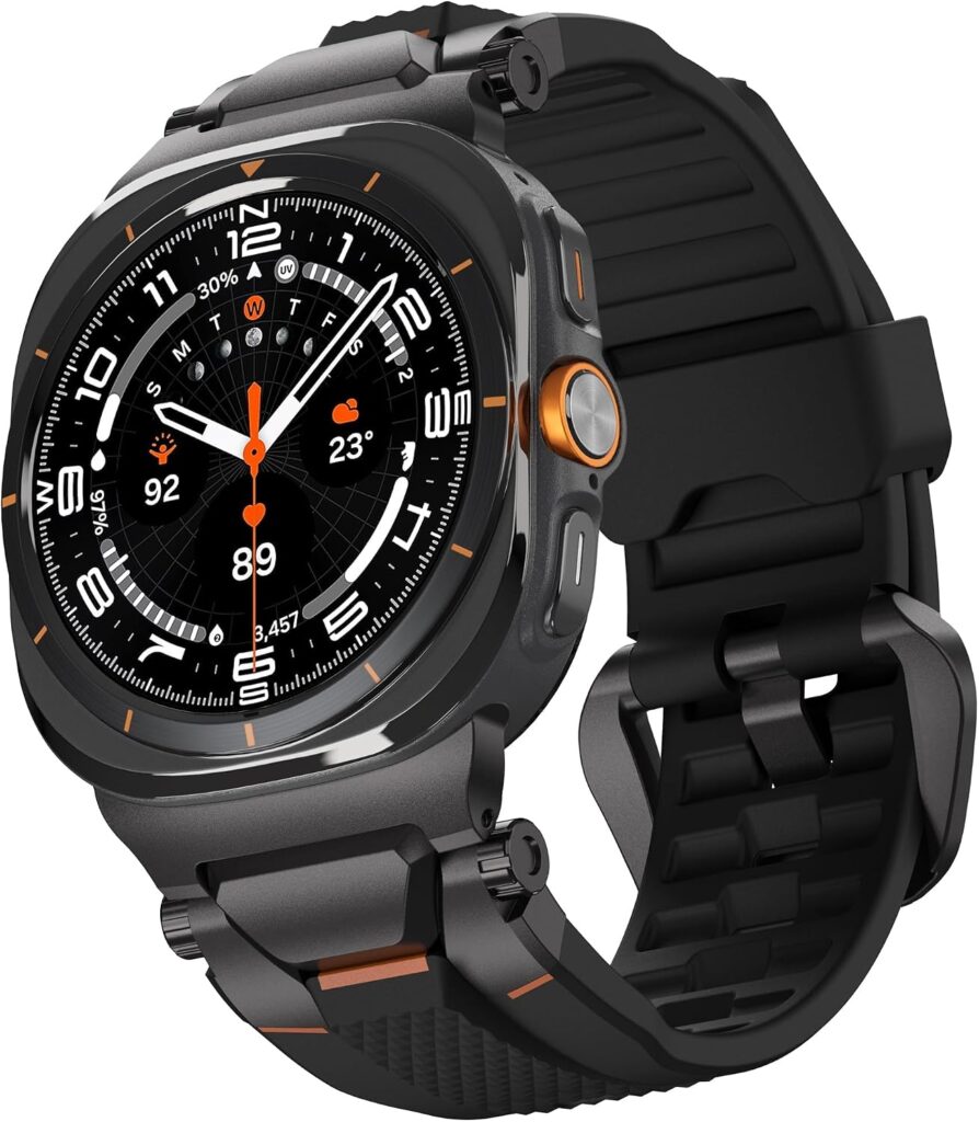 ULTIMAL rugged TPU and metal band Galaxy Watch Ultra 2