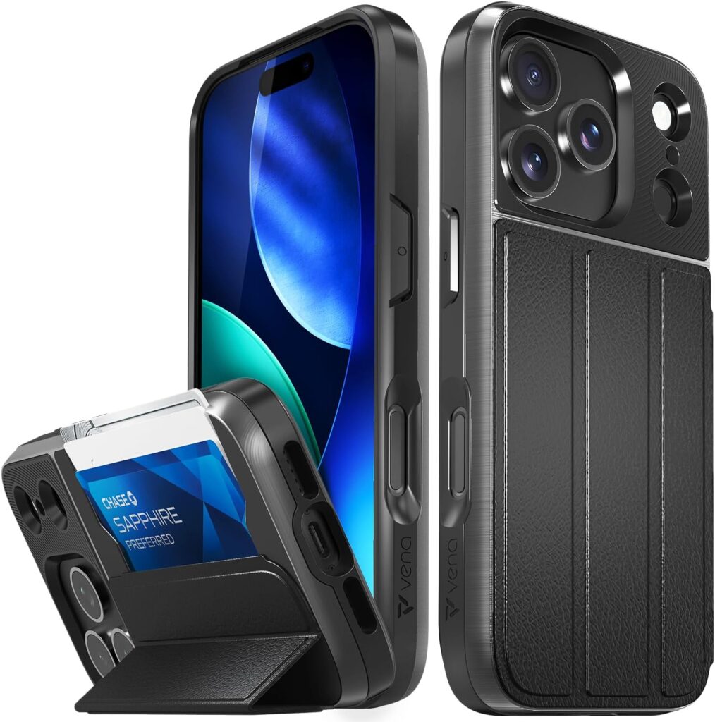 VENA vCommute for iPhone 17 Pro Wallet Case