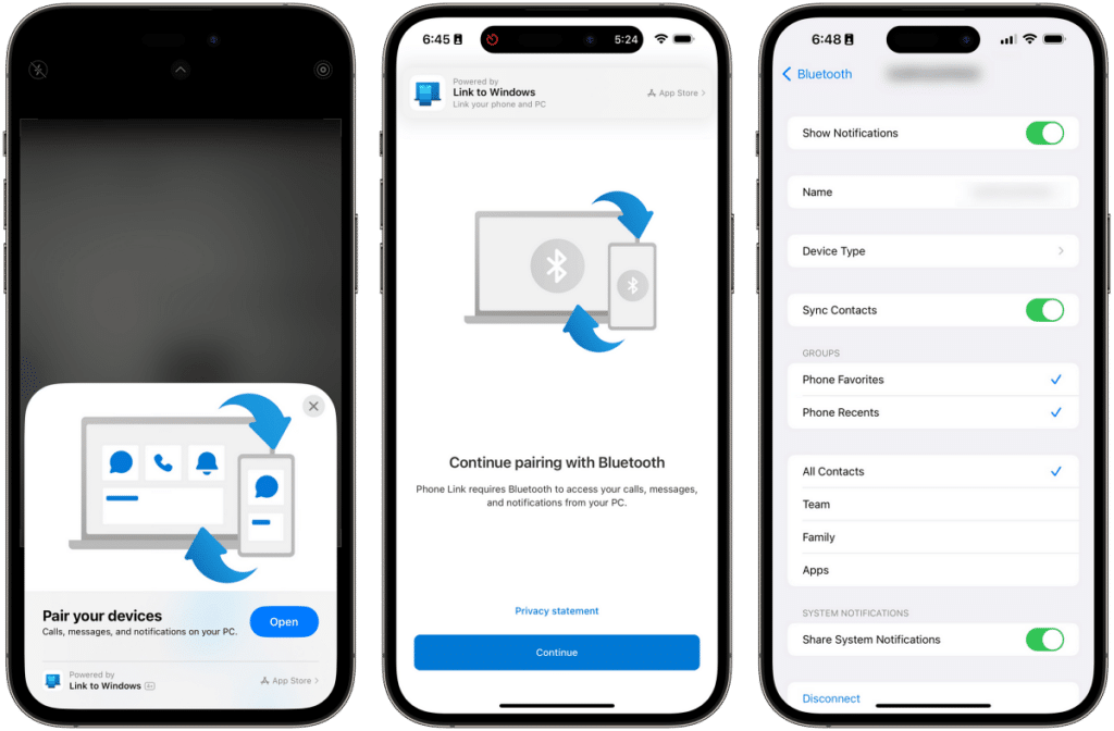 What Phone Link Can and Can't Do With iMessage