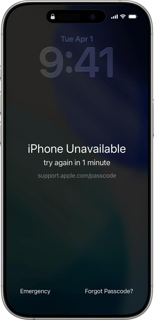 Why Your iPhone Says iPhone Unavailable