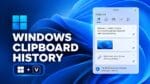 Windows Clipboard History