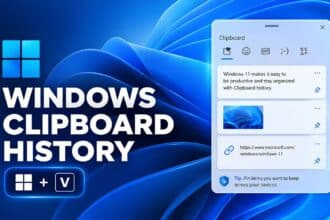 Windows Clipboard History