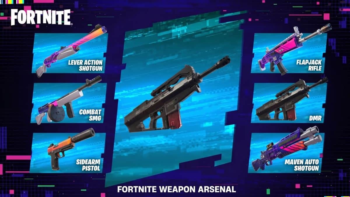 All Exotic Weapons in Fortnite Chapter 7 Season 4 and How to Get Them