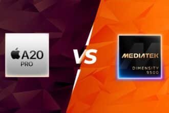 Apple A20 Pro vs Dimensity 9500
