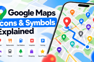Google Maps Icons and Symbols Meaning