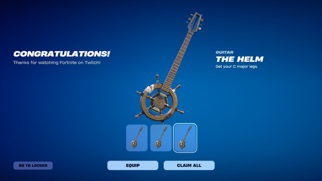 Guitar Processing Unit in Fortnite