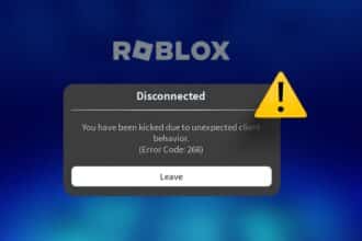 How to Fix Roblox Error Code 268