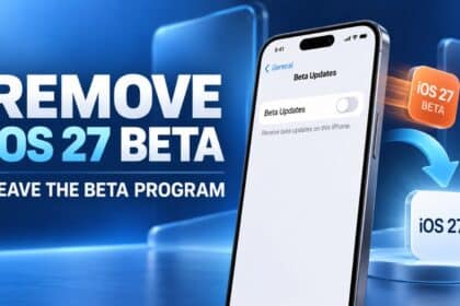 How to Remove the iOS 27 Beta and Leave Apple's Beta Program