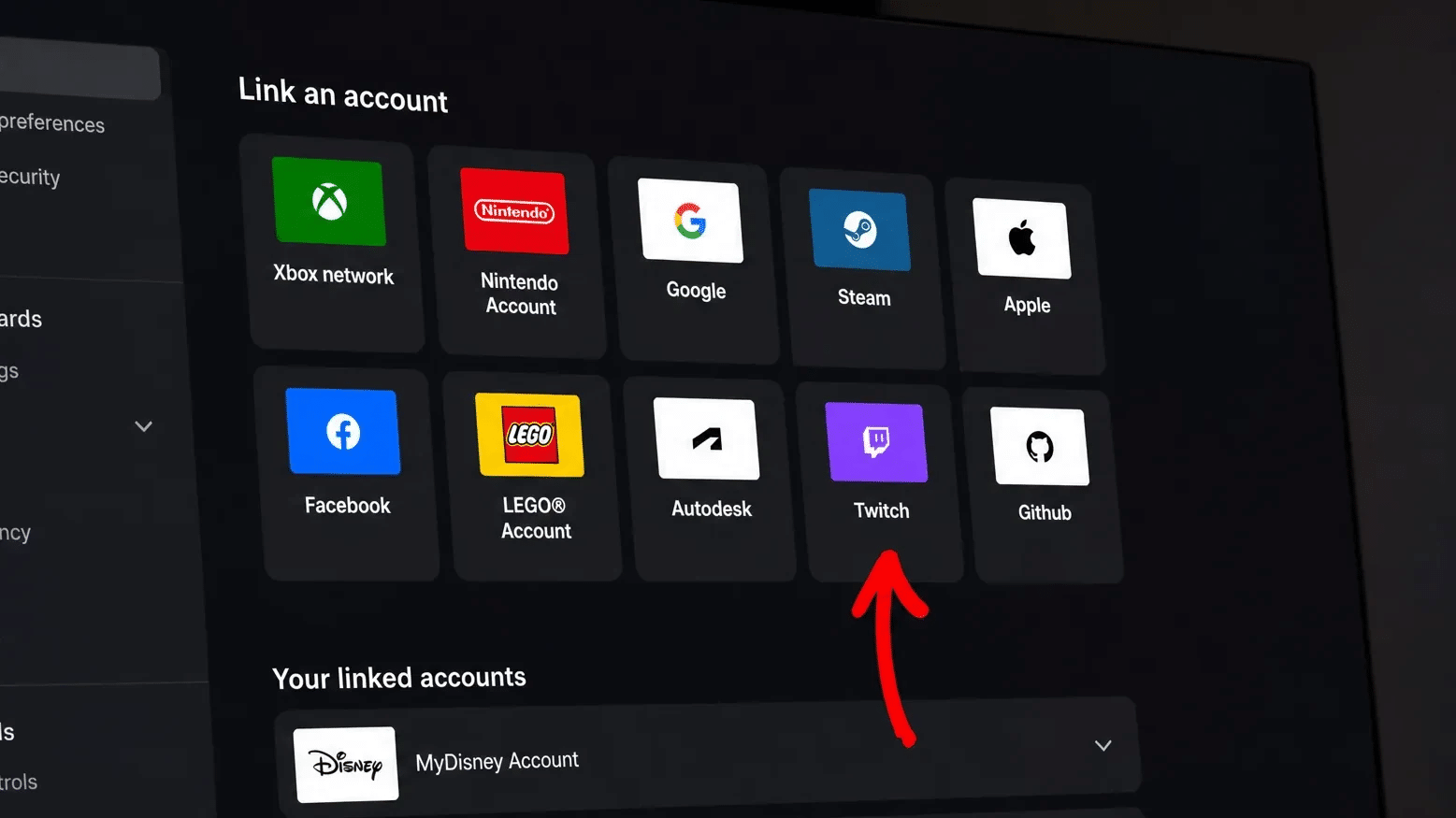 Link your Epic and Twitch accounts