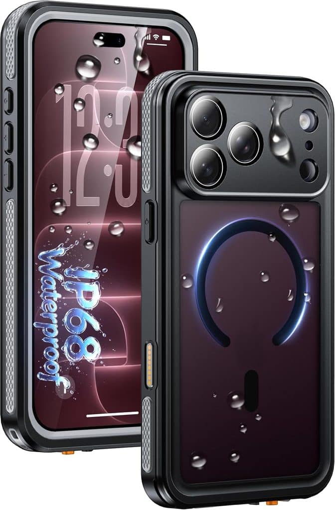 Oterkin Magnetic for iPhone 18 Pro Case Waterproof,