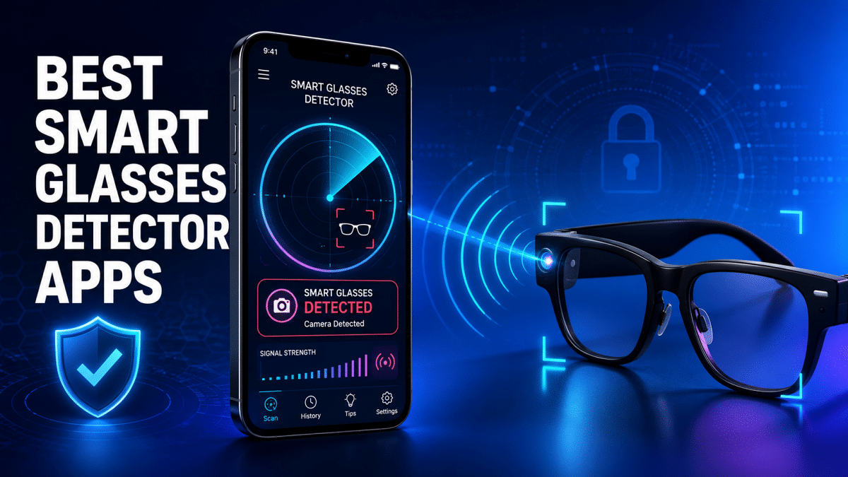 Smart Glasses Detector Apps for iPhone and Android