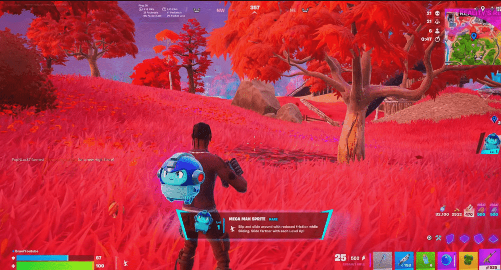 Unlock the Mega Man Sprite in Fortnite
