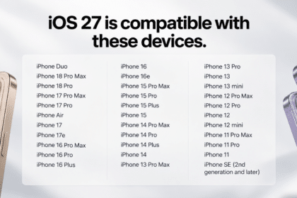 iOS 27 Devices Compatibility