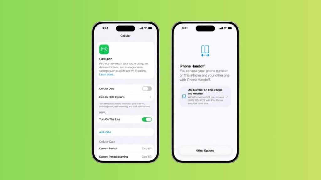 iOS 27 iPhone Handoff Feature