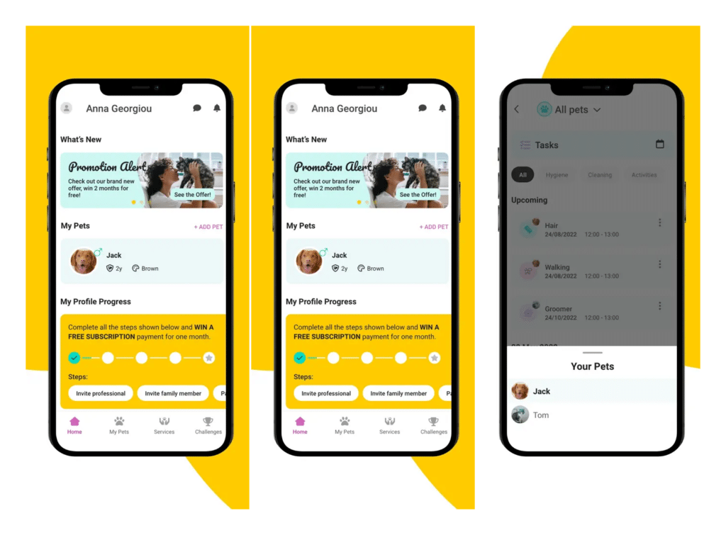 11pets Pet Care and Tracking App