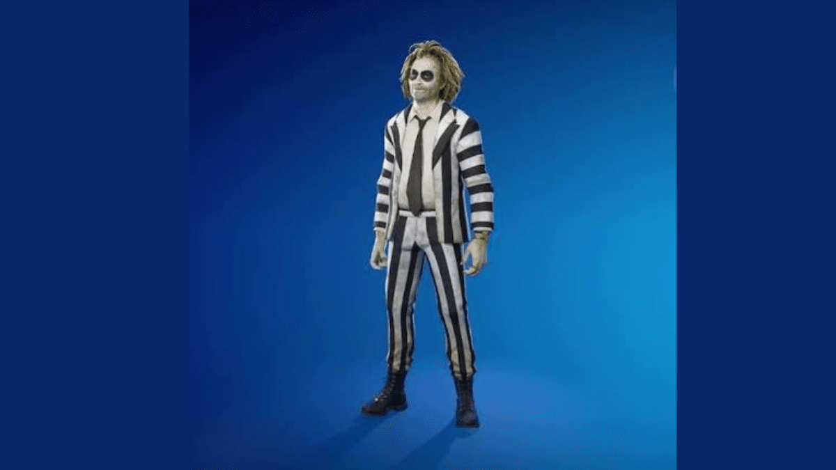Beetlejuice Skin in Fortnite