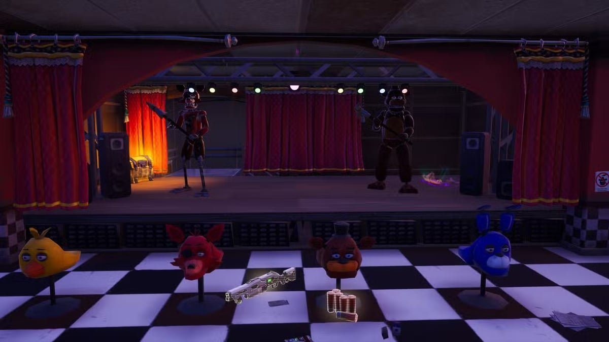 Freddy Fazbear's Pizzeria in Fortnite