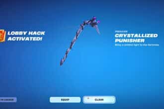 Get the Crystallized Punisher Pickaxe in Fortnite