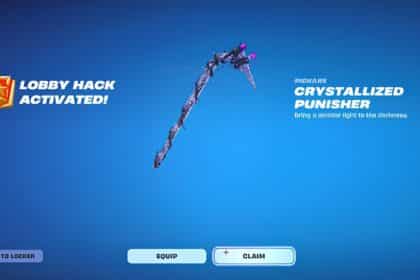 Get the Crystallized Punisher Pickaxe in Fortnite