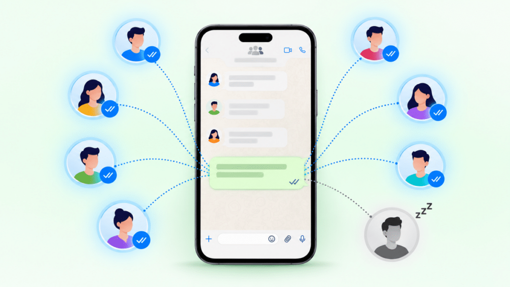 Group Chat Read Receipts Network