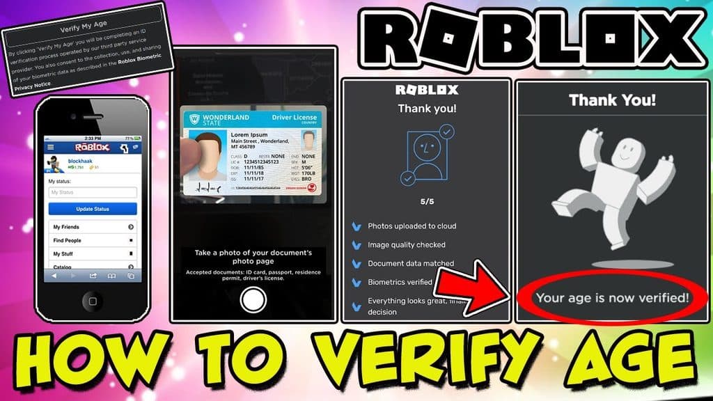 How to fix your Roblox age with ID verification