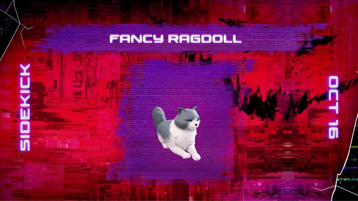 How to get the Fancy Ragdoll Sidekick in Fortnite before it leaves