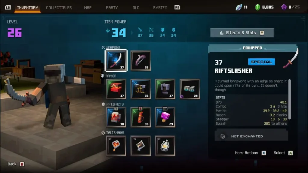 Item Stats