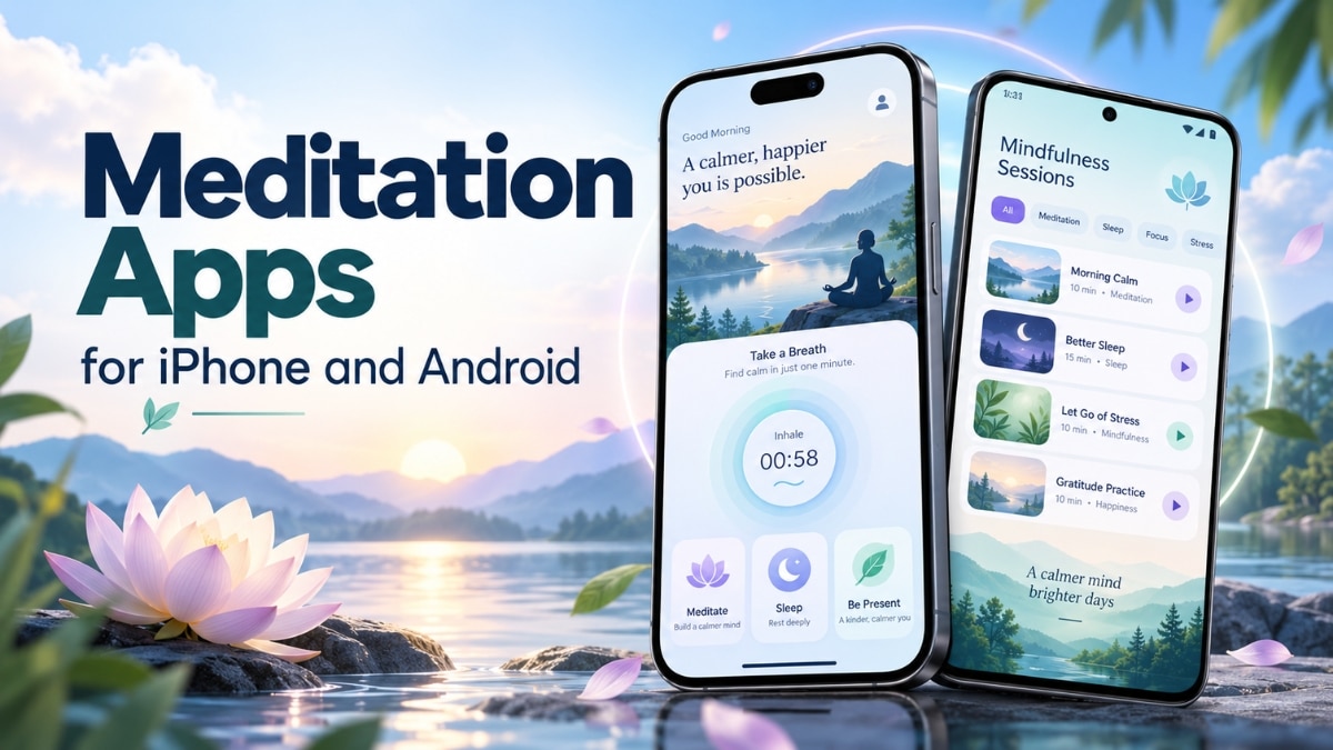 Meditation Apps for iPhone and Android