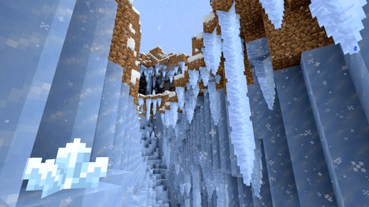 Minecraft Ice Caves