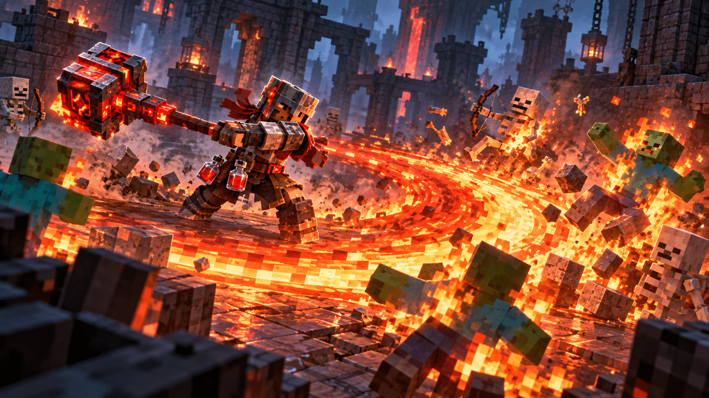 Redstone Wrecker potion engine build