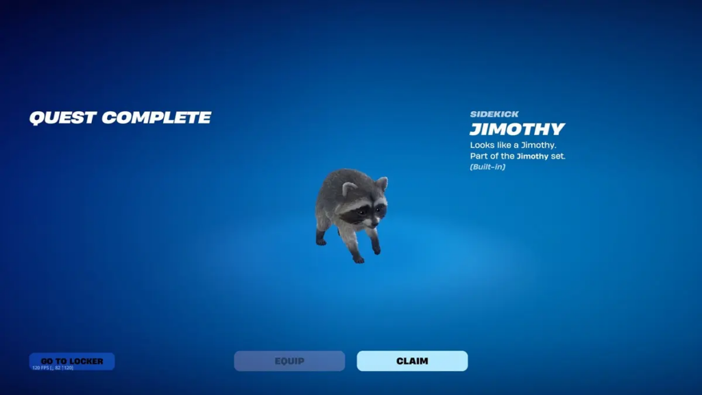 get Jimothy for free in Fortnite