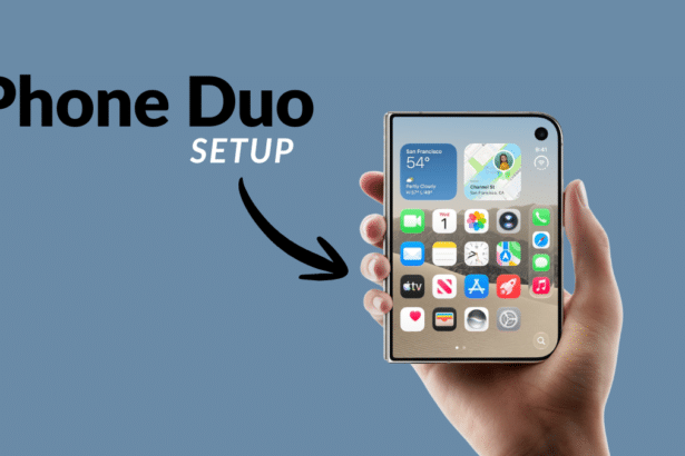 iPhone Duo Setup